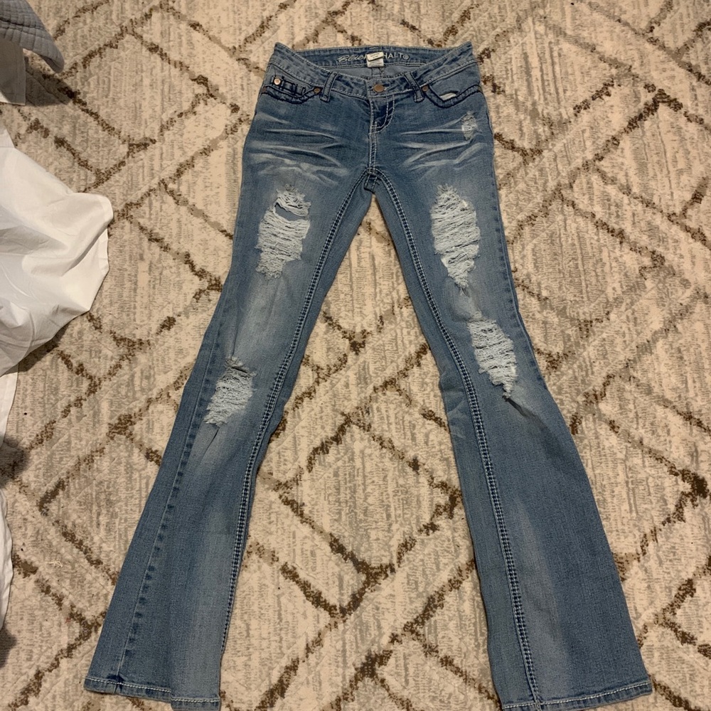 Blue Asphalt Vintage Flare Jeans
